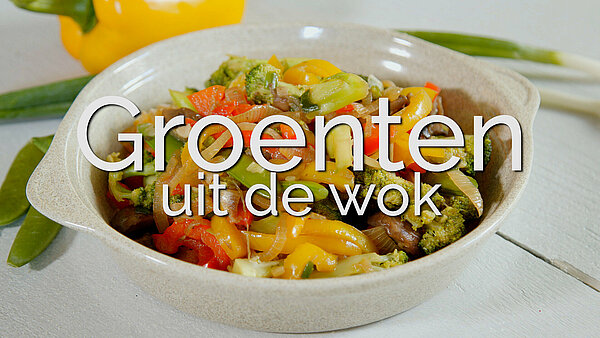 Groenten uit de wok