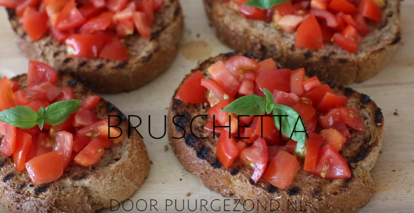 Hoe maak je bruschetta