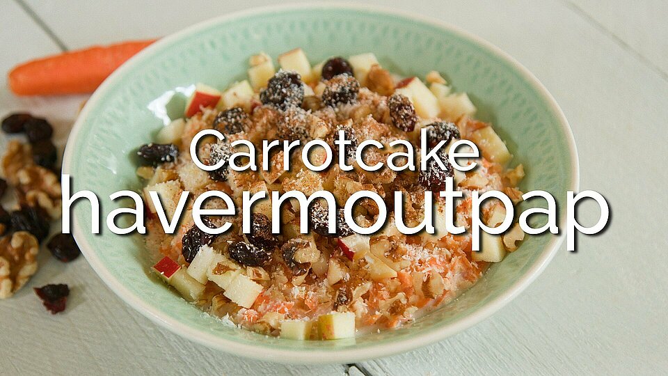 Video: hoe maak je carrot cake havermoutpap Image-15039