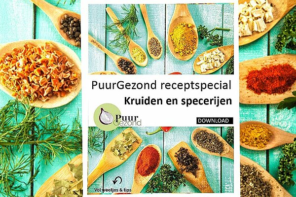 cover receptspecial koken met kruiden en specerijen